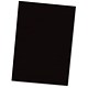 Clairefontaine Smooth Coloured Card / 500 x 700mm / Black / 270gsm / 25 Sheets