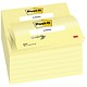Post-it Z Notes, 76x127mm, Canary Yellow, Pack of 12 x 100 Notes
