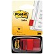 Post-it Index Flags, Red, Pack of 12 x 50