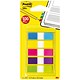 Post-it Small Index Portable pack, Bright Colours, Pack of 100