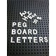Announce Peg Letter Board Characters Assorted (Pack of 692) E-KIT692