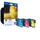 Brother LC1100RBWBP Inkjet Cartridge Rainbow Pack - Cyan, Magenta and Yellow (3 Cartridges)