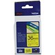 Brother P-touch TZE Label Tape, 36mmx8m, Black on Yellow, Ref TZE661