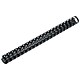 Fellowes Plastic Binding Combs, 21 Ring, 22mm, Black, Pack of 100