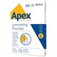 Fellowes Apex A3 Laminating Pouches, 250 Microns, Glossy, Pack of 100