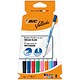 Bic Velleda Drywipe Marker 1721, Bullet tip, Assorted Colours, Pouch of 8