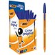 Bic Cristal Fine Ballpoint Pen Blue (Pack of 50)