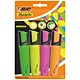 Bic Marking Highlighter Chisel Tip Assorted (Pack of 4)