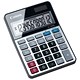 Canon LS-122TS Desktop Calculator, 12 Digit, Solar and Battery Power, Grey