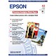 Epson A3 Premium Semi-Gloss Photo Paper, White, 251gsm, Pack of 20