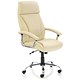 Penza Leather Executive Chair - Cream