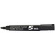 5 Star Eco Permanent Markers, Black Bullet Tip, Pack of 10