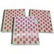 Europa Splash Notebooks, A4+, Ruled & Perforated, 160 Pages, Pink, Pack of 3