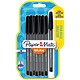Paper Mate Inkjoy 100 Capped Ballpoint Pens Medium Black (Pack of 8)