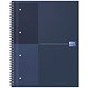 Oxford Hardback Twin Wire Notebook, A4+, Ruled, 160 Pages, Blue