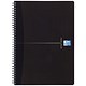 Oxford Office Soft Cover Wirebound Notebook, A5, Ruled, 180 Pages, Black, Pack of 5