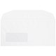 Postmaster DL Wallet Envelopes with Window, 90gsm, Gummed, White, Pack of 500