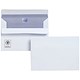 Plus Fabric C6 Wallet Envelopes, Press Seal, 120gsm, White, Pack of 500
