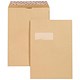 New Guardian Heavyweight C4 Pocket Envelopes with Window, Manilla, Peel & Seal, 130gsm (Pack of 250)