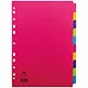 Concord Contrast File Dividers, 10-Part, A4, Assorted
