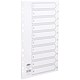 Concord Index Dividers, 1-10, A4, White