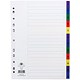 Concord Index 1-12 A4 Plastic Multicoloured
