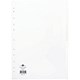 Concord Subject Dividers, 20-Part, A4, White