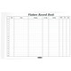 Concord Refill for CD14P Visitors Book, 220x296mm, 50 Sheets, 2000 Entries