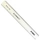 Q-Connect Acrylic Shatter Resistant Ruler 30cm Clear (Pack of 10)