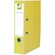 Q-Connect Foolscap Lever Arch Files, Plastic, Yellow, Pack of 10