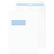 Q-Connect C4 Window Envelopes, Peel and Seal, 100gsm, White, Pack of 250