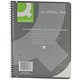 Q-Connect Wirebound Pad, A5, Ruled & Peforated, 160 Pages, Grey, Pack of 5