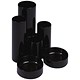 Q-Connect Desk Tidy with 6 Compartments - Black