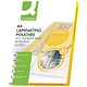 Q-Connect A4 Laminating Pouches, Self-Adhesive Back, 160 Microns, Glossy, Pack of 100