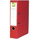 Q-Connect Foolscap Lever Arch Files, Red, Pack of 10