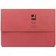 Q-Connect Document Wallets, 285gsm, Foolscap, Red, Pack of 50