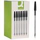 Q-Connect Ballpoint Pen, Black, Pack of 50