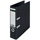Leitz Recycled A4 Lever Arch Files, 80mm Spine, Black, Pack of 10