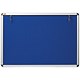 Nobo Display Cabinet Noticeboard, Lockable, A0, W1350xH1060mm, Blue