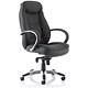 Executive Languedoc Leather Armchair - Black