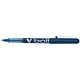 Pilot VB5 Rollerball Pen, 0.5mm Tip, 0.3mm Line, Blue, Pack of 12