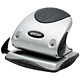 Rexel P225 2-Hole Punch with Nameplate, Silver and Black, Punch capacity: 25 Sheets