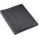 Rexel Soft Touch Display Book with Smooth Cover, 24 Pockets, Black