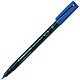 Staedtler 318 Lumocolor Permanent Pen, Fine, Blue, Pack of 10