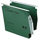 Rexel CrystalFile Extra Lateral Files, Plastic, 275mm Width, 30mm Square Base, Green, Pack of 25