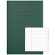 Rhino Exercise Book 8mm Ruled 80P A4 Dark Green (Pack of 50)