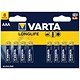 Varta Longlife AAA Alkaline Batteries, Pack of 8