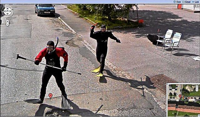 Scuba street view