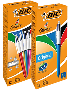 Bic 4-Colour Ball Pens