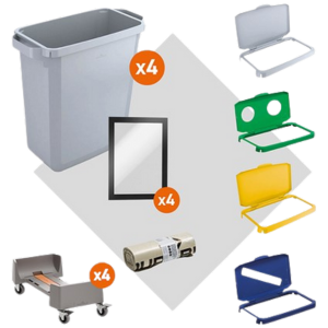 Durabin Simpler Recycling Bin Bundle